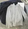 Jesień Classic Solid Color Pullovers Damska Loose Kangaroo Kieszonkowy Z Długim Rękawem Czarny / Szary Bluza z kapturem 210607