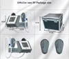 Portable musclesculpt 2 RF Handles Emslim Body shaping machine With Radio Frequency Pelvic floor muscle cushion