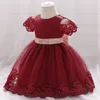 Carnival Infant 1st Birthday Dress For Baby Girl Clothes Sequin Princess Dresses Party Baptism Clothing 0 1 2 Year Girl's