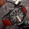 CURREN montres hommes montre de luxe marque analogique hommes militaire montre Reloj Hombre Whatch hommes Quartz mâle montres de sport X0524