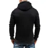 Slim Fit Mens Hoodies Kurtka z kapturem męska męska błoto z kapturem Hip Hop i bluzy Bluza Bluza Sportowa odzież 210924