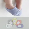 Chaussettes bateau invisibles pour enfants coréens, chaussettes en coton antidérapantes pour bébé, fille et garçon, 20220219 H1