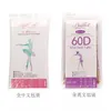 Sports Socks 3 par One Pack Soft Flexible Nylon Girls Ballet Dance Tights Girl Kids Pantyhose 60D Utan Hole2094953