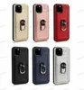 Ring Car Mount Magnetic Metal Hybrid Phone Cases pour iphone 12 mini 11 Pro X XS MAX XR 6 6s 7 8 Plus Housse de protection antichoc pour téléphone portable