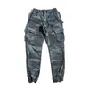 GlacialWhale Mens Cargo Pants Men Multi-pocket Male Hip Hop Japanese Streetwear Trousers Jogging Camouflage Pants For Men 211013