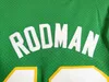 # 10 Dennis Rodman University Jersey bonne qualité Hommes Blanc Bleu Maillots Taille S-XXL commandes mixtes Maillot de basket-ball broderie cousue