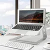 US Stock Laptop Stand Pads Datorstativ Aluminium Riser Ergonomisk hållare Kompatibel för MacBook Air Pro Dell XPS234M
