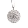 Внутренние украшения Bling Crystal Ball Car Care Arild Atrinestone Hanging Ornament Charms Auto задний задний визит