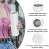 DIY Sublimation Blanks Skinny Tumbler 15oz 20oz 30oz vinho de aço inoxidável tumblers em linha reta caneca de café com presente de aniversário de palha