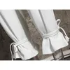 [EAM] Szerokie spodnie nogi duży rozmiar bandaż dwa kawałek garnitur lapel z długim rękawem luźne dopasowanie kobiety moda wiosna jesień 1DA241 210709