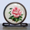 Nieuwjaar geschenken Chinese stijl tafel decoratie handwerk dubbelzijdig Suzhou borduurwerk zijde schilderij ornamenten woonkamer home decor bureau accessoires