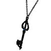 Keychains Game Kingdom Hearts Halskette Metall Sora Keyblade Anhänger Schwert Halskette für Frauen Männer Schlüsselhalter Schmuck200W