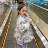 Jacket Girl Camouflage Kids Jackets For Girls Long Sleeve Children's Outerwear Teenage Clothes 6 8 10 12 210527