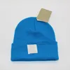 Höst vinter barn designer stickad hatt solid färg barn kepsar varma hattar andas gata dans skateboard keps