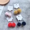 10/12 stks kinderen kinderen elastische haarbanden banden met ballen voor peuters meisjes pluche touw accessoires scrunchy