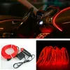 5 미터 레드 LED 자동 엔터테인먼트 자동차 라이트 바람 인테리어 장식 분위기 와이어 스트립 라이트 램프 액세서리 자동차 제품