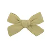 9 cm cor sólida artesanal bowknot bebês clipes bonito princesa bangs hairpins DIY crianças headwear fotografia de bebê adereços