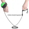 Factory Direct Sales Pet Supplies Automatic Retractable Wrist Nylon Belt Dog Collars & Leashes