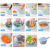 Multifunction Vegetable Cutter with 4 Blades Potato Carrot Cheese Grater Slicer Kitchen Accessories Gadgets 11 in 1 210423