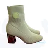 Tasarımcı Klasik Temizle Mini Çorap Çizmeler Yüksek Düz Kumul Toka Kadın Bayan Kızlar Bayan Boot Kar