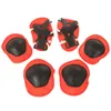 6 teile/satz Kinder Kinder Outdoor Sport Klettern Radfahren Skateboard Getriebe Knie Ellenbogen Pads Reiten Handgelenk Wachen Sicherheit Werkzeuge