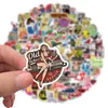 1050100PCS CARTOONES DE MODE COOL Stickers Sticker Skateboard Imperping Skateboard Motorcycle Suitcase Graffiti DIY Sticker Kid Toy30101029226