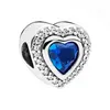 Fit Original Pandora Charms Bracelets DIY Women Jewelry Gift New Glass Heart Balloon Crown Boy Girl Classic Fashion Dangle Beads