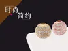 new8mm azorite bead DIY ornament Micro diamond set round hand beads Stylishly designed hand-beaded ornaments Fine and inexpensive arts EWF60
