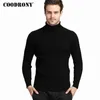 COODRONY Inverno Spessore Caldo Maglione di Cachemire Uomo Dolcevita Maglioni da Uomo Slim Fit Pullover da Uomo Classico Maglieria di Lana Pull Homme 210818