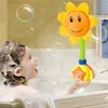 Kids Interactive Baby Bain Toy Toy Sunflower Éléphant Motif Douche Novelties Jouets