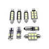 20 PCS white Car Interior LED Light Kit No error Reading Lamp Front Dome Light for Mercedes/Benz C class W204 2008-2015