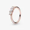 100% 925 sterling zilver helder drie-stenen ring voor vrouwen trouwringen mode engagement sieraden accessoires