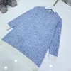 디자이너 어린이 풀오버 어린이 스웨터 스커트 가을 의류 yarn 드레스 100150 size6786875
