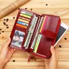 Women Leather Purse Cow Business Handbag Pouch Cellphone Bag Wallets