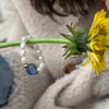Bröllopsringar sommar vintage sötvatten pärlpärlor för kvinnor handgjorda justerbara naturstenparti födelsedagspresent flickor