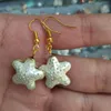 Femmes cloisonné émail étoile boucles d'oreilles breloques haute qualité chinois oreille accessoires mode Eardrop cuivre balancent bijoux cadeau