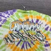 Мужские футболки 2022SS Tie Dye Футболка Chinatown Мужчины Женщины Качественные топы China Town Market Футболка Streetwear262O