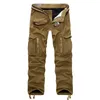 Winter Fleece Warm Tactical Pants Zip Cotton Trousers Loose Army Green Cargo Pants Men Casual Plus Thicken Tooling Pants size 40 211013