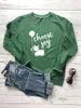 Vrouwen Hoodies Sweatshirts Kies Joy Sweatshirt Grappige Hond Grafische Schattige Kawaii 90s Jong Meisje Gift Street Style Lente Herfst Pure Katoen
