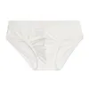 Swimwear Men Back See Through Mesh Swim Briefs Low Rise Sexy Beach Up Swimsuit White