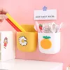 Plastic Cartoon Living Room Bedroom Wall Background Decorative Storage Remote Control Wall Hanging Storage Box 211112