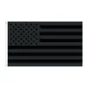 Bandiera americana tutta nera 3x5 piedi Nessun quarto verrà concesso Banner di protezione storica USA USA Bandiere in poliestere 90 * 150 cm w008479874576