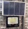 Новейший солнечный прожектор лампы 25 Вт 40 Вт 60 Вт 100W 200W 300W Spotlight водонепроницаемый с дистанционным управлением светодиодным наружным освещением