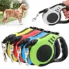 3m 5m Pet Leash Slitstarka Leash Automatiska Retractable Walking Running Leads Dog Cat Leashes Extending Dogs Pet Products