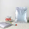 100 SZTUK Aluminiowa torba folii zapachowe Uszczelnienie zamka błyskawiczne zapachu Worki do zapachu Przytwarty przyprawowe Ochylenia