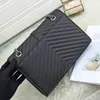 30 cm Frauen Crossbody Bag Echt Lederhandtaschen Umhängetaschen Kettenbeutel Kartenhalter Slot Clutch Envelope Messenger Geldbörsen198d