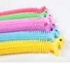 TPR Stress Relief Toy Unicorn Monkey Worm Stretch String Funny Pull Vent Toys Noodles Anti Soft Glue Elastic Rope Neon Autism Noodle Gift Kids2575994
