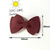 2022 New Dog Grooming retro rice coffee color acrylic accessories large bow diy jewelry hair accessories head rope decoration4129875