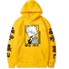 2020 Harajuku My Hero Academia Hoodies Män Kvinnor Långärmad Sweatshirt Bakugou Katsuki Anime Manga Black Hoodies Toppar Kläder Y0803