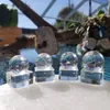 Clear Quartz Spheres البصرية حماية حجر القلق الطاقة النوايا العالية شفاء الكريستال